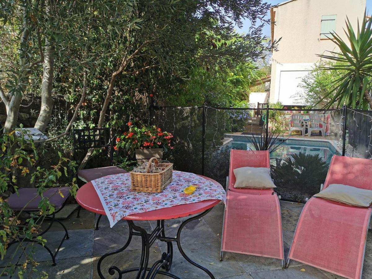Appartement En Sous Sol De Villa Avec Acces Jardin Et Piscine مارسيليا المظهر الخارجي الصورة